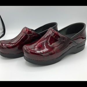 Dansko Red Patent Leather